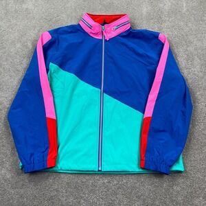 Chubbies Run It Backs Track Jacket Mesh Lining Mens Size L Multicolor 597231-024